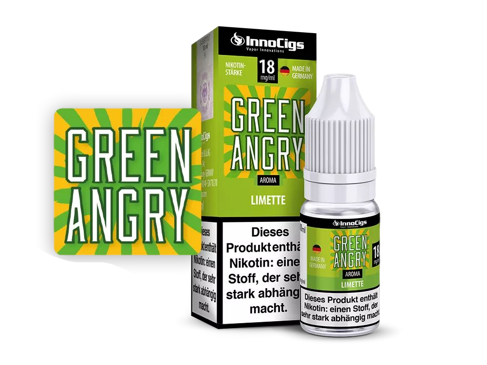 InnoCigs - Green Angry Limette 0 mg/ml